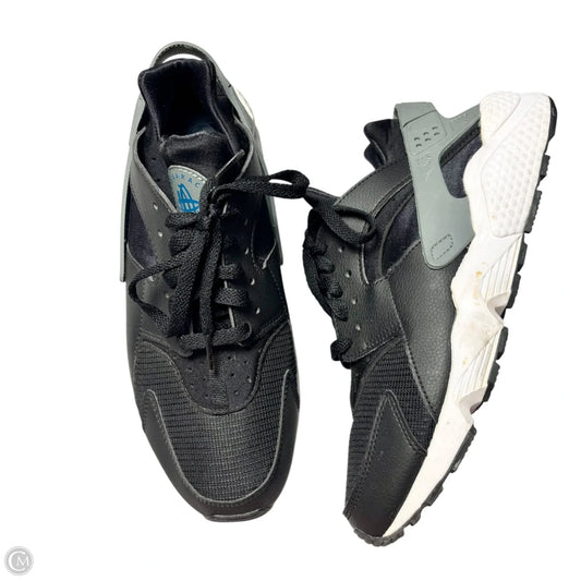 Shoes Sneakers By Nike In Black & Grey, Size: 9.5