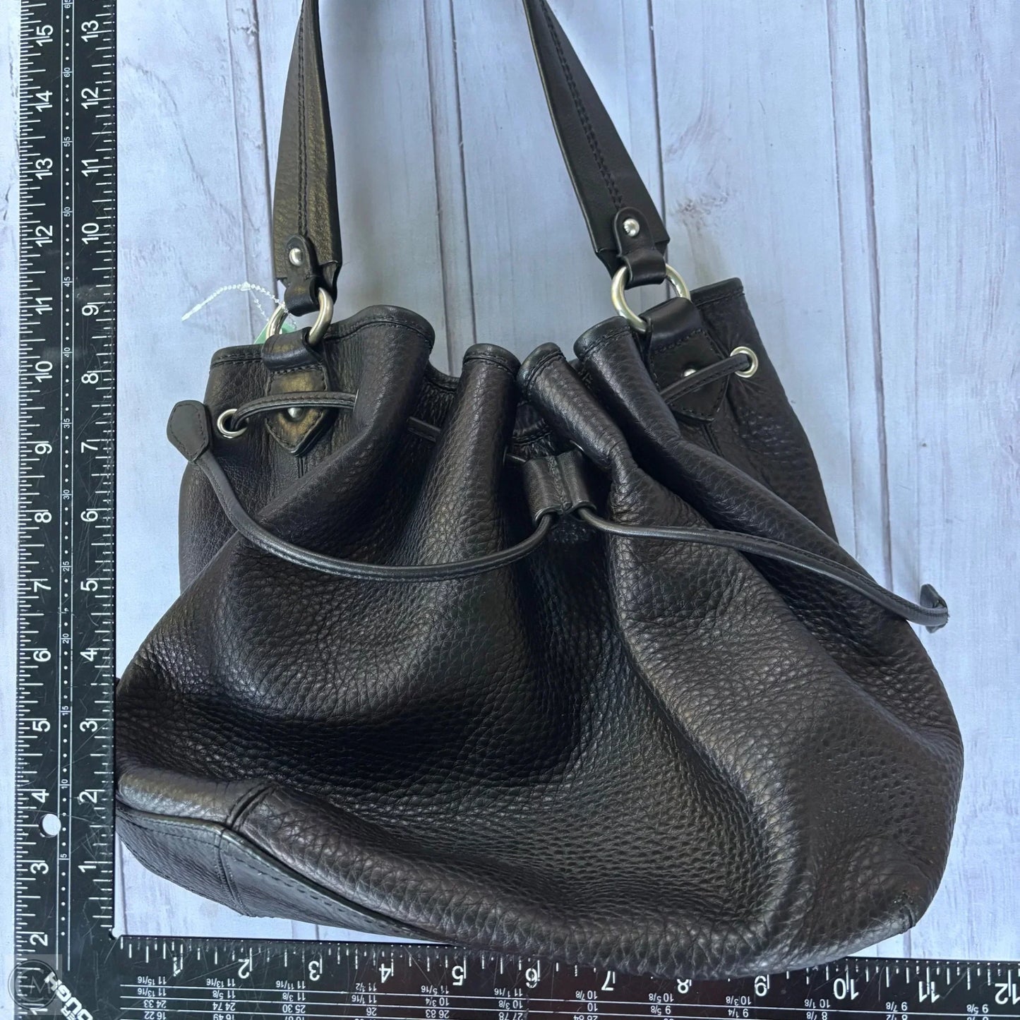 Handbag Leather By Cole-haan, Size: Medium