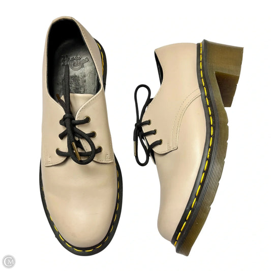 Shoes Heels Block By Dr Martens In Tan, Size: 10