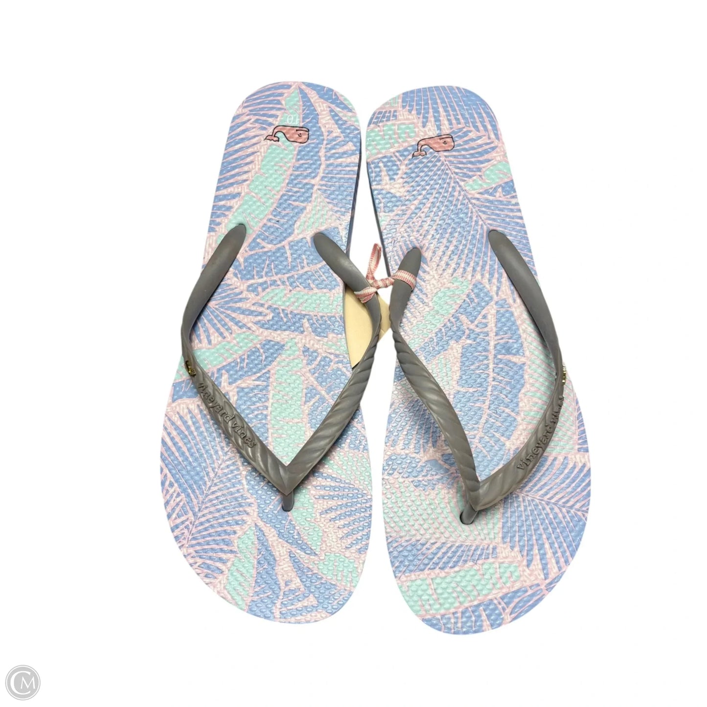 Sandals Flip Flops By Vineyard Vines In Tropical Print, Size: 10