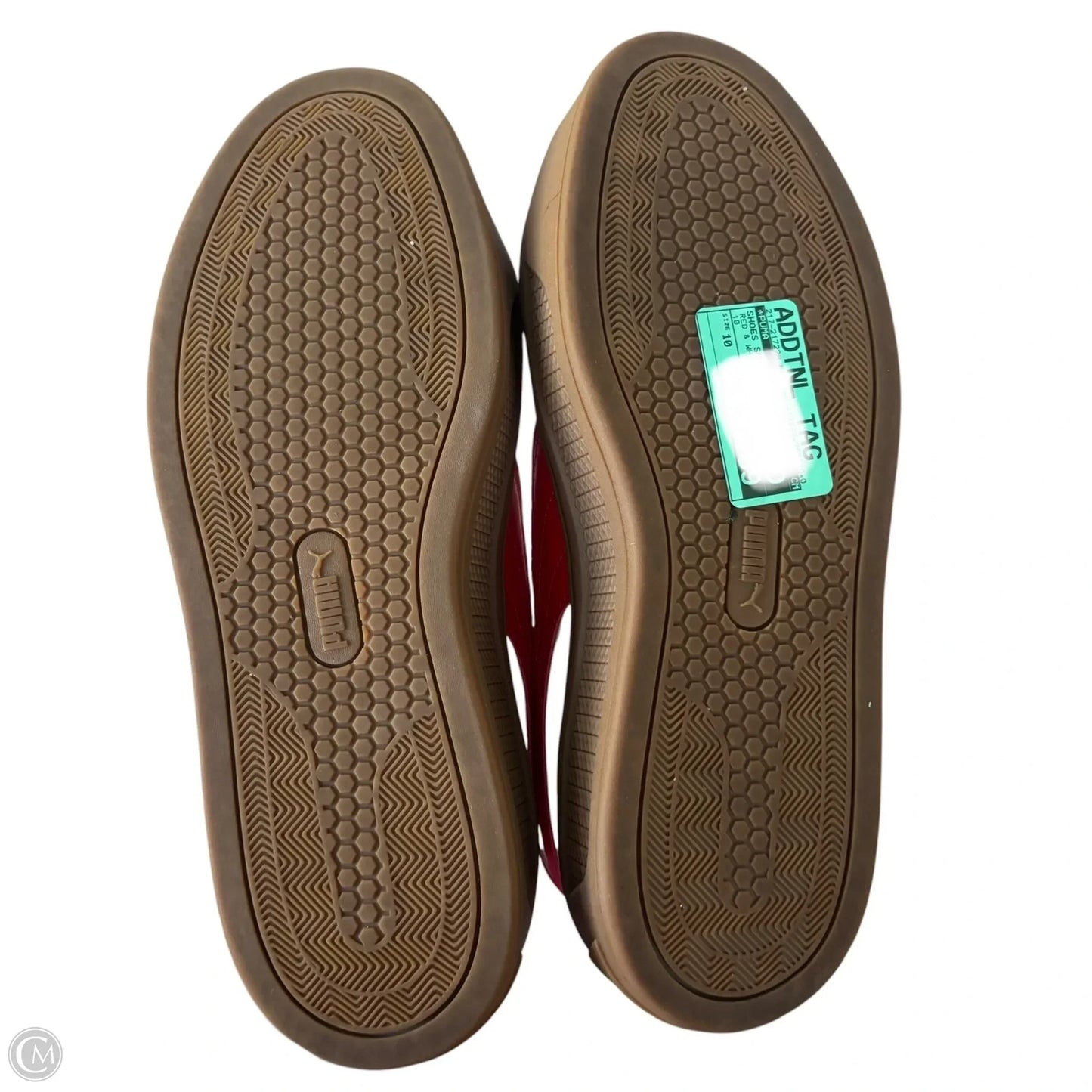 Shoes Sneakers Platform By Puma In Red & White, Size: 10