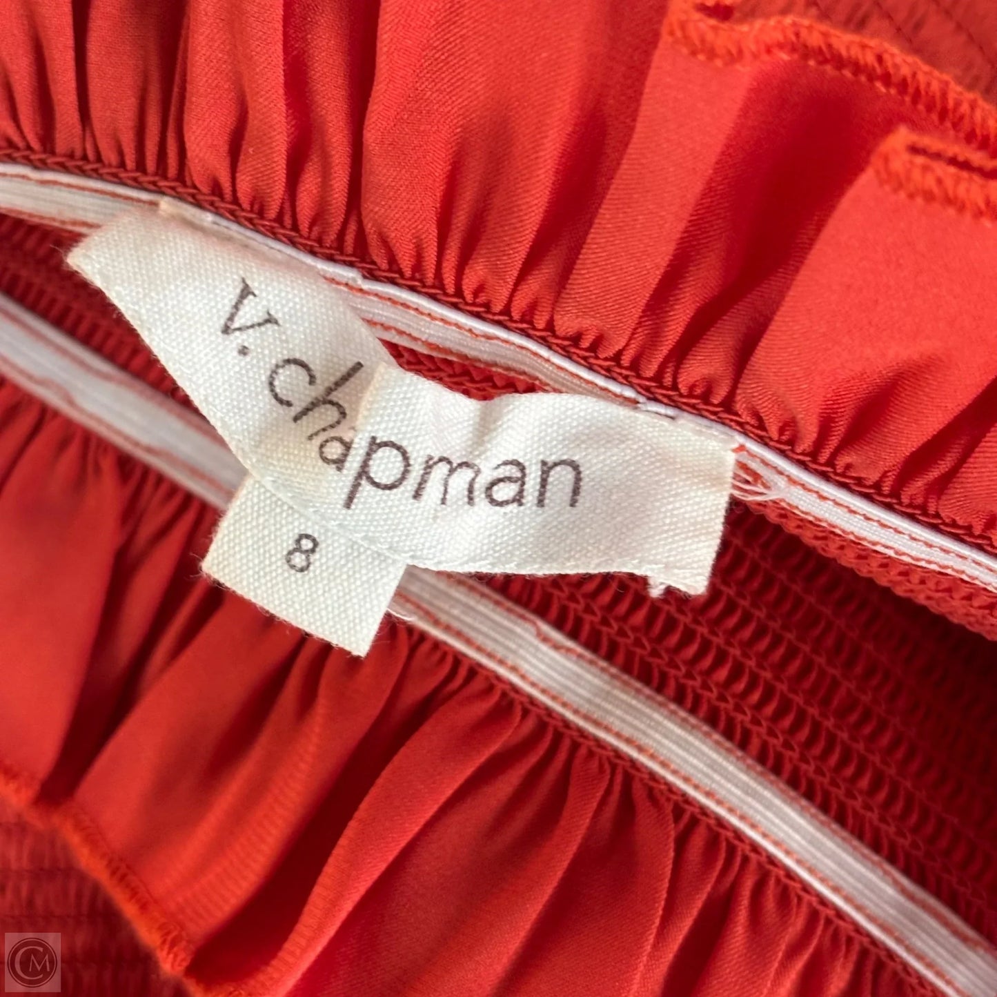 Dress Party Long By V Chapman In Orange, Size: M