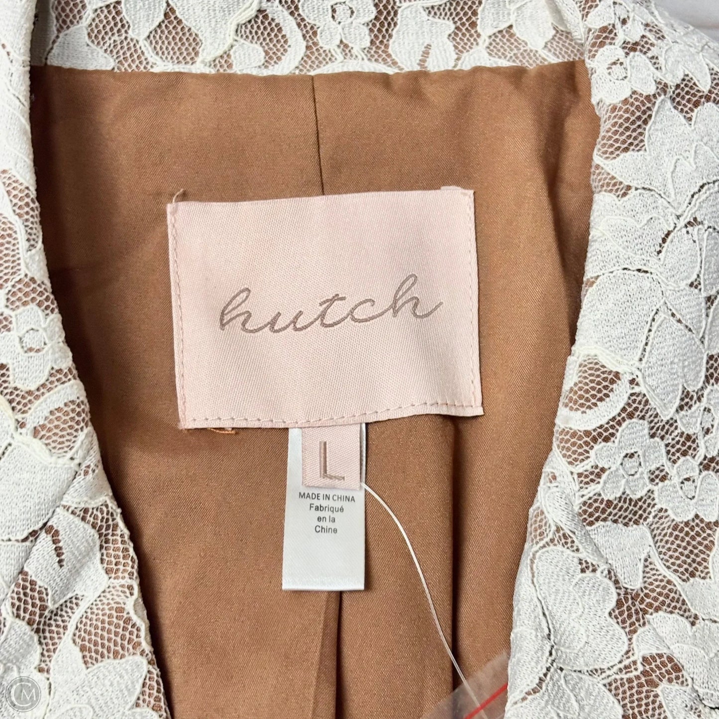 Dress Casual Short By Hutch In Cream, Size: L