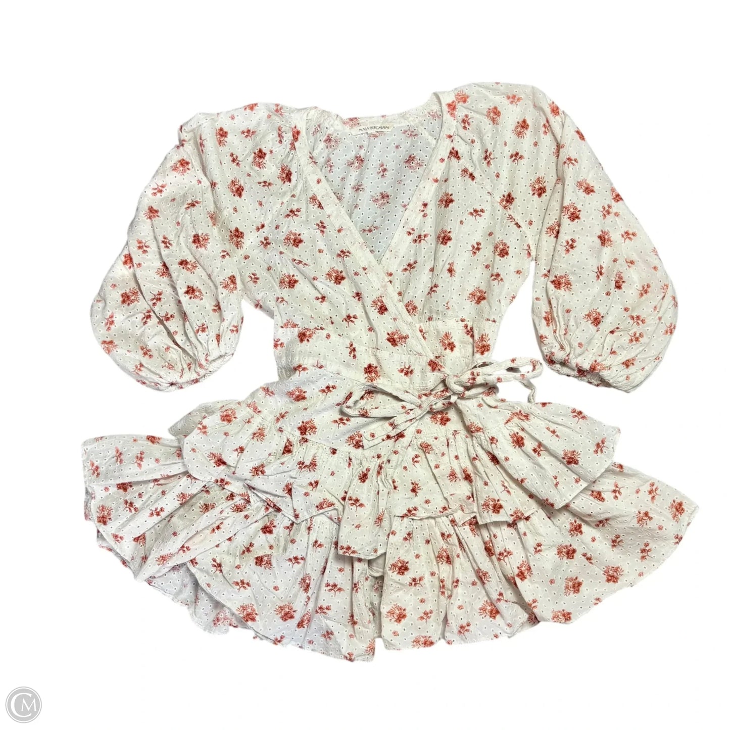Dress Casual Short By Maia Bergman In Floral Print, Size: L