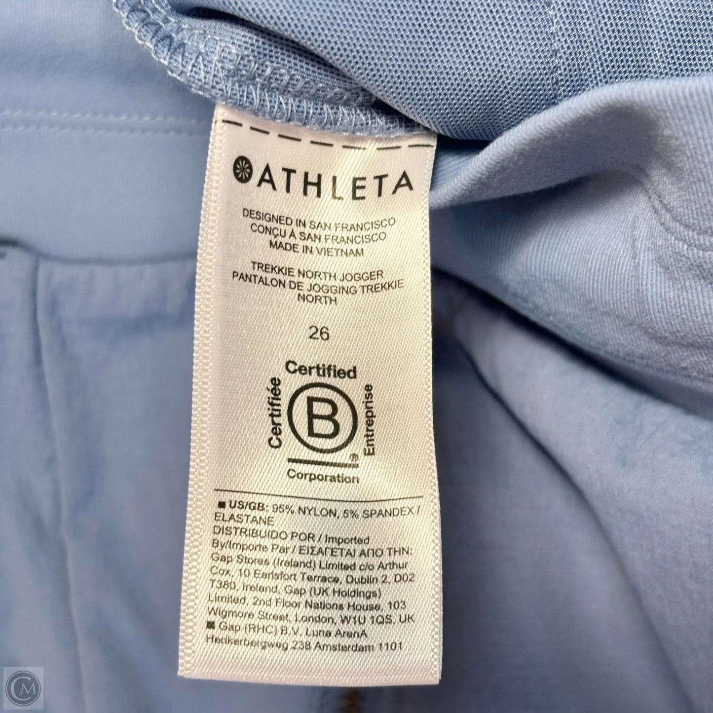 Athletic Pants By Athleta In Blue, Size: 4x