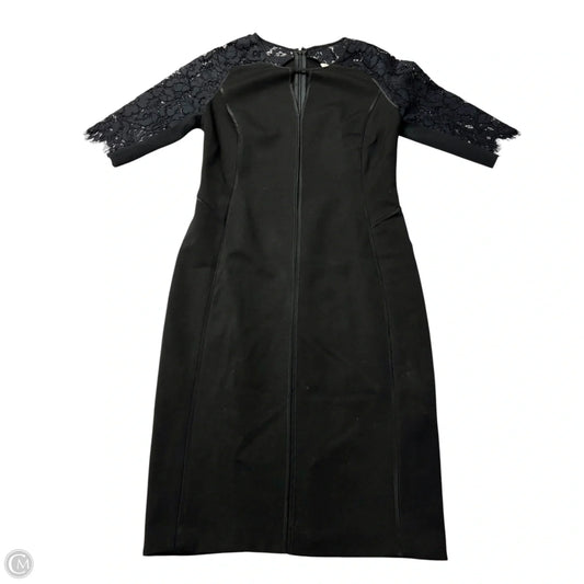 Dress Casual Midi By Rebecca Taylor In Black, Size: Xs