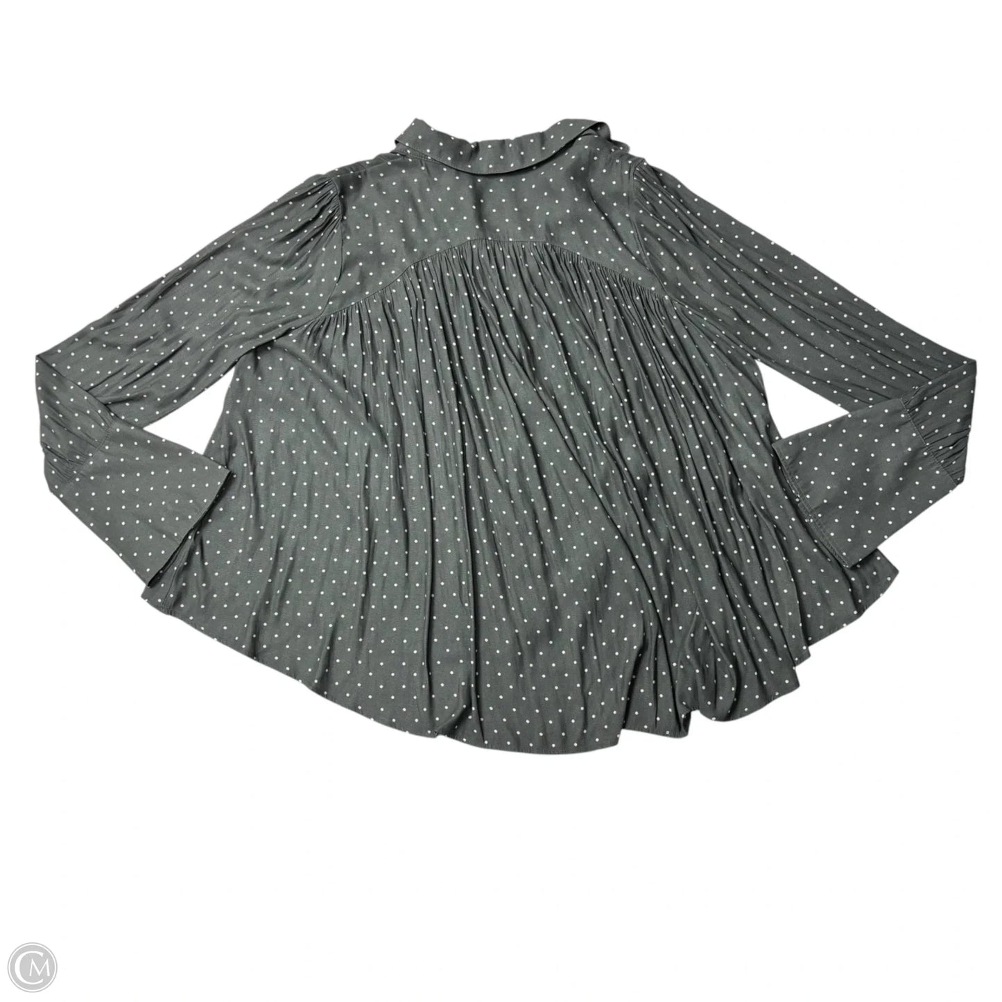 Top Long Sleeve By Free People In Polkadot Pattern, Size: M