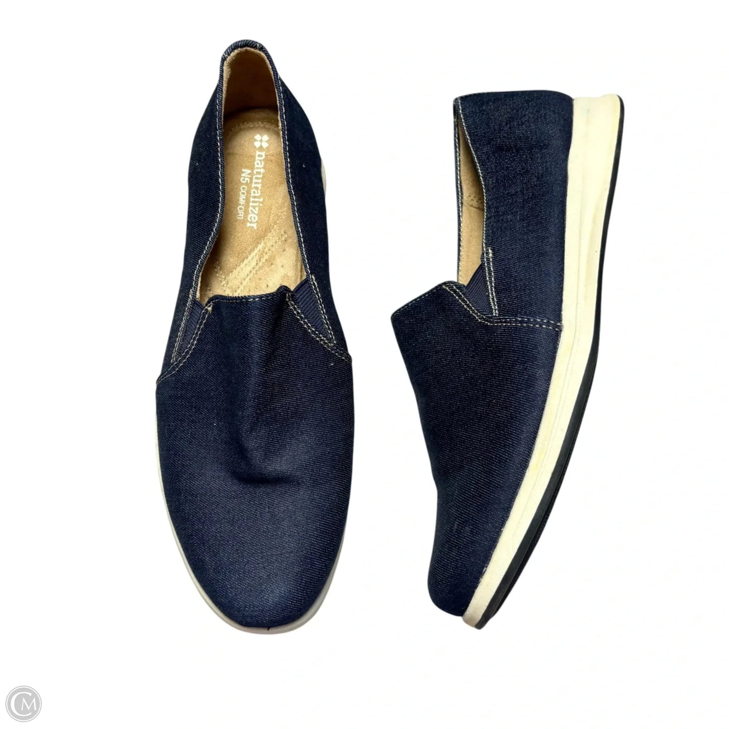 Shoes Sneakers By Naturalizer In Blue Denim, Size: 8.5