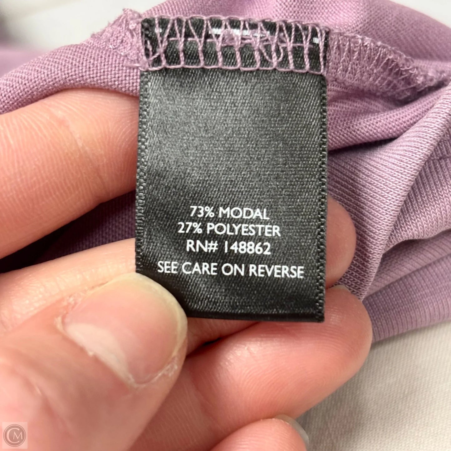 Top Short Sleeve Basic By Torrid In Purple, Size: 1x