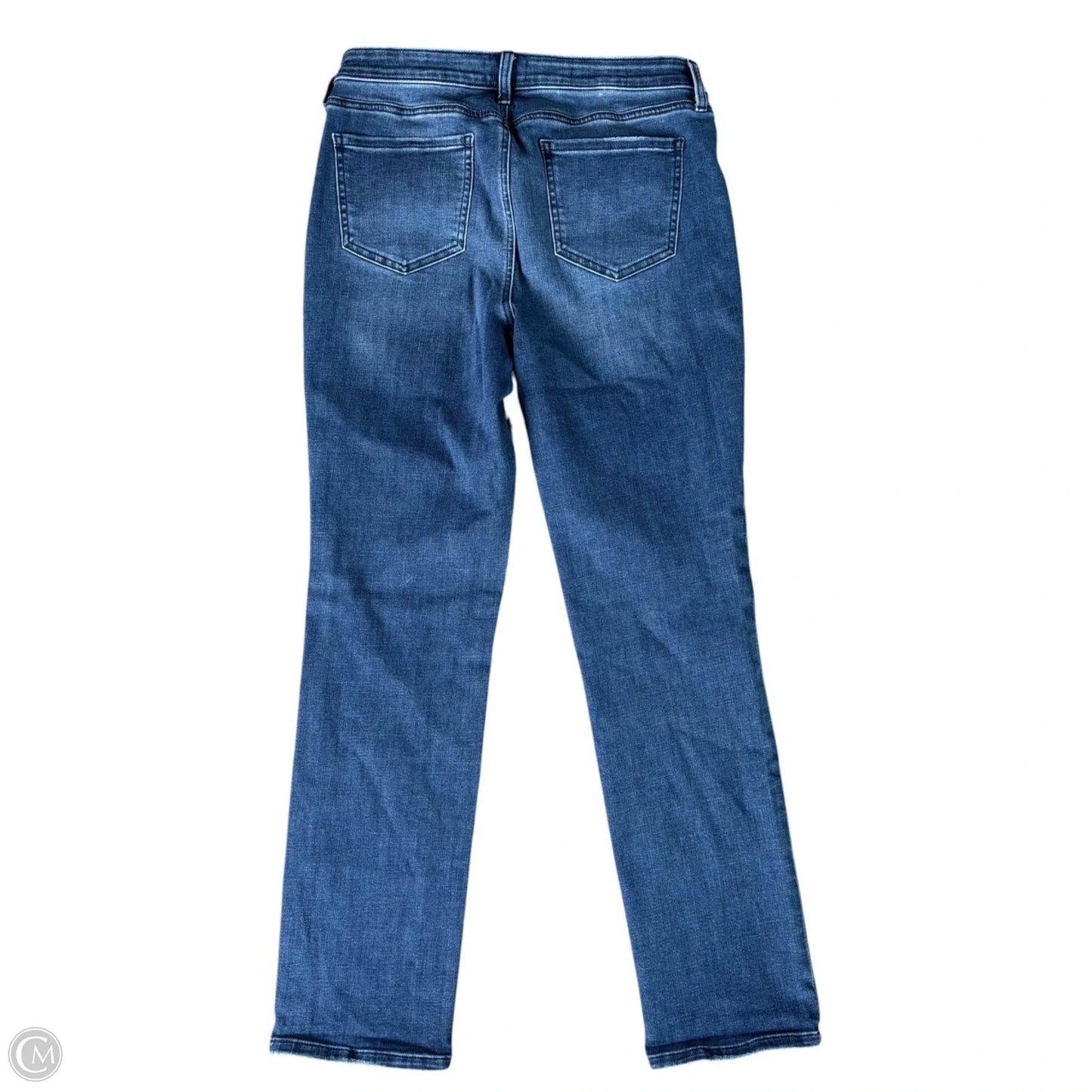 Jeans Straight By Not Your Daughters Jeans In Blue Denim, Size: 8