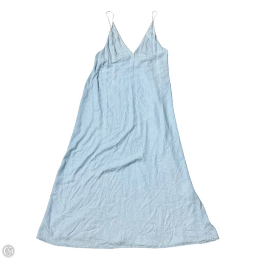 Dress Casual Maxi By Zara In Blue Denim, Size: Xl