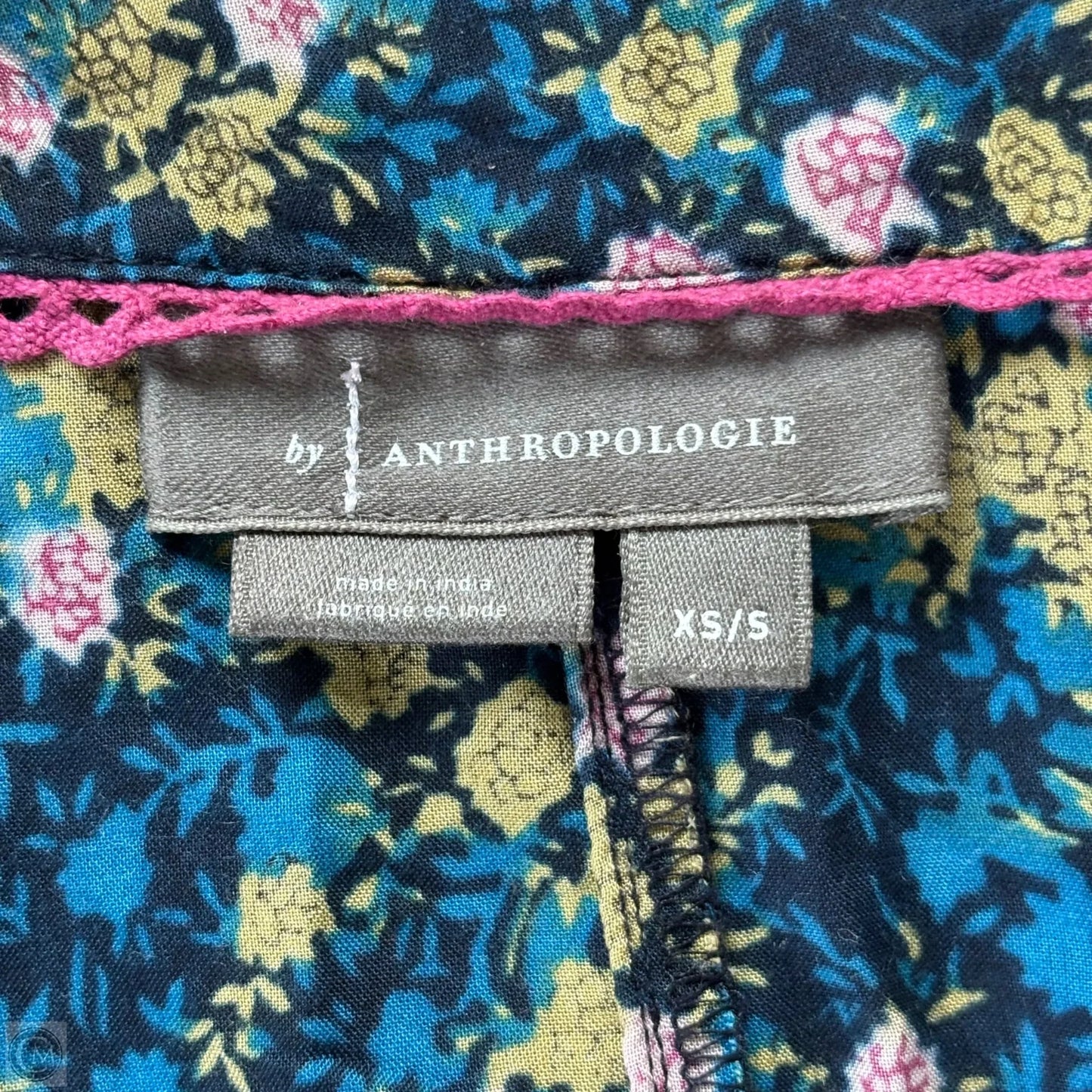 Kimono By Anthropologie In Floral Print, Size: Xs/s