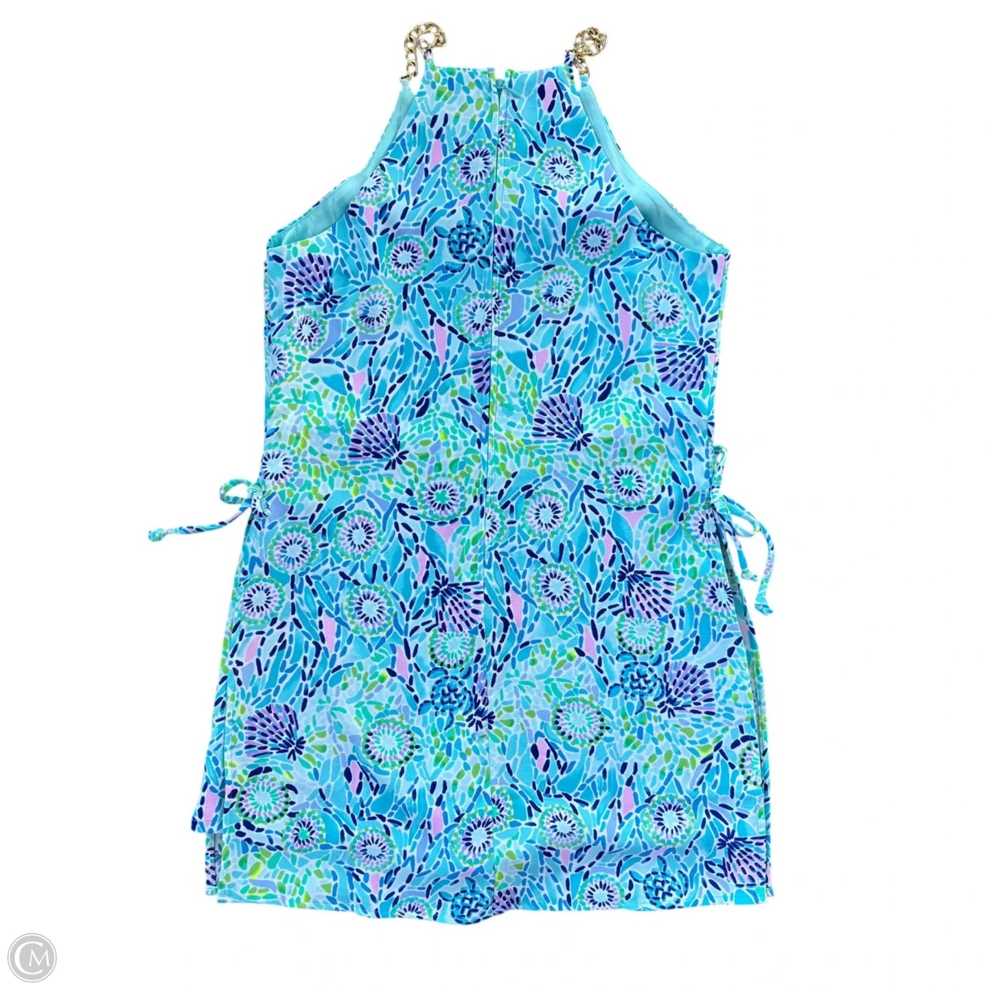 Romper Designer By Lilly Pulitzer In Blue & Purple, Size: Xs