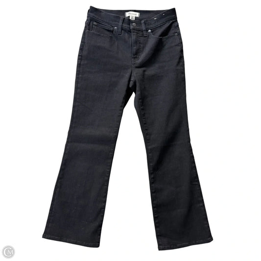 Jeans Boot Cut By Madewell In Black Denim, Size: 6