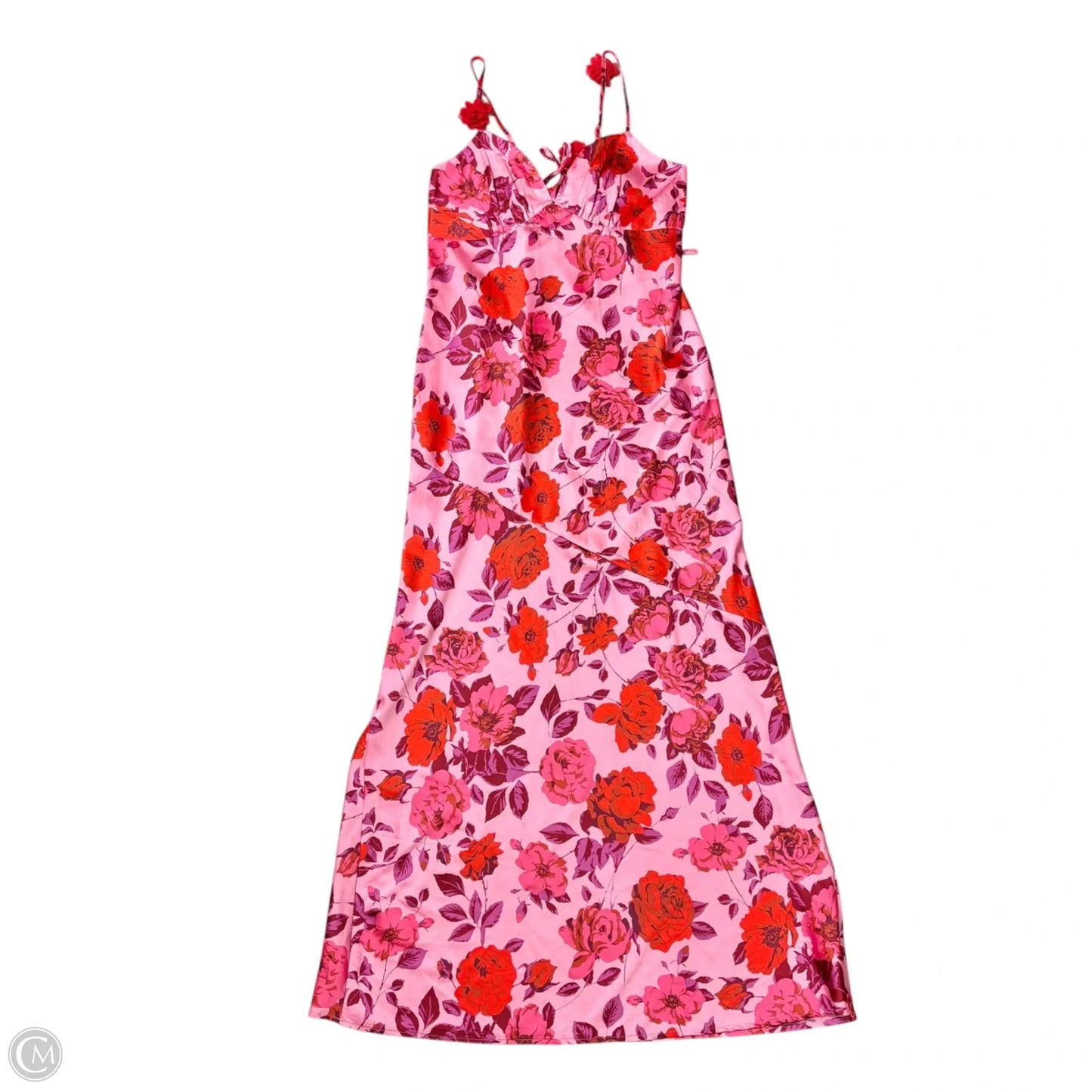 Dress Casual Maxi By Crystal Doll In Floral Print, Size: L
