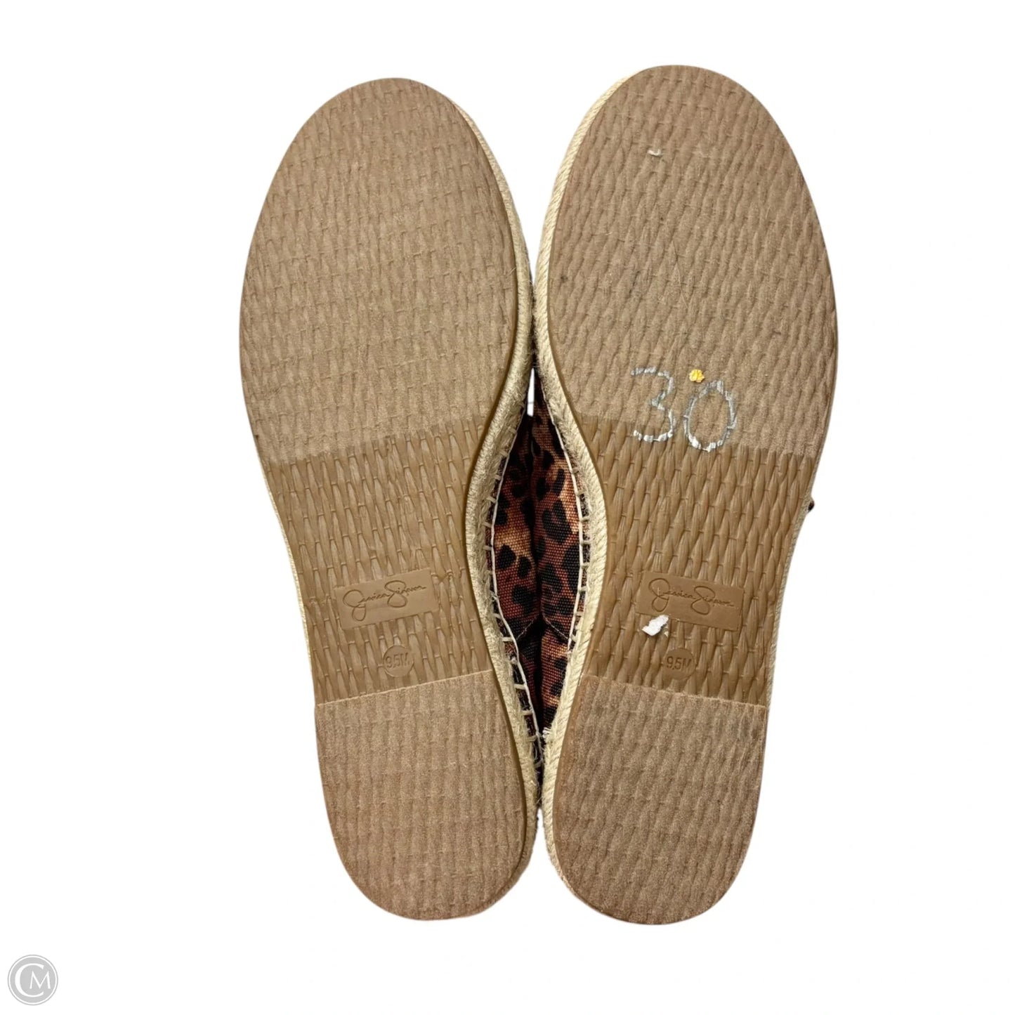 Shoes Flats By Jessica Simpson In Leopard Print, Size: 9.5