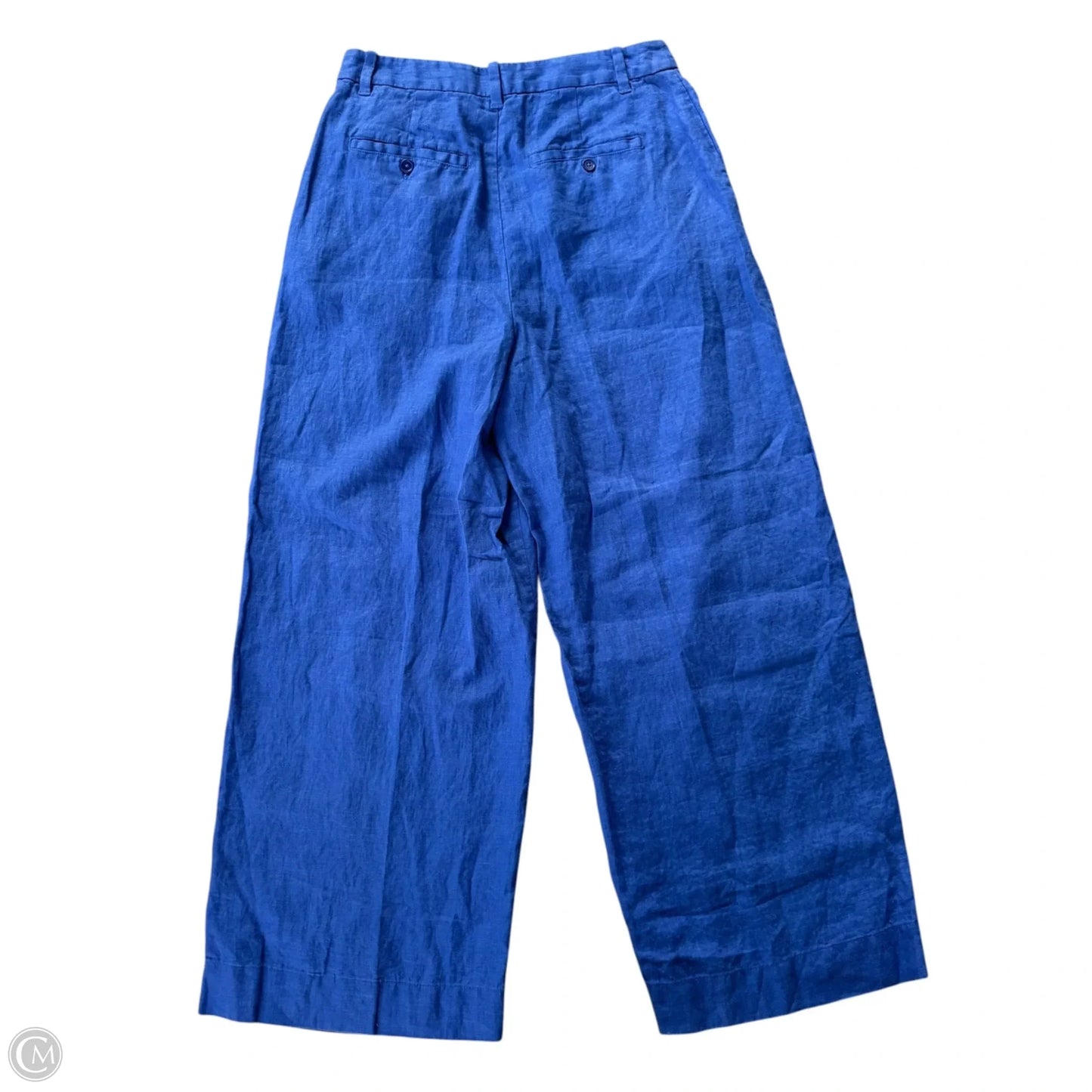 Pants Linen By Madewell In Blue, Size: 8