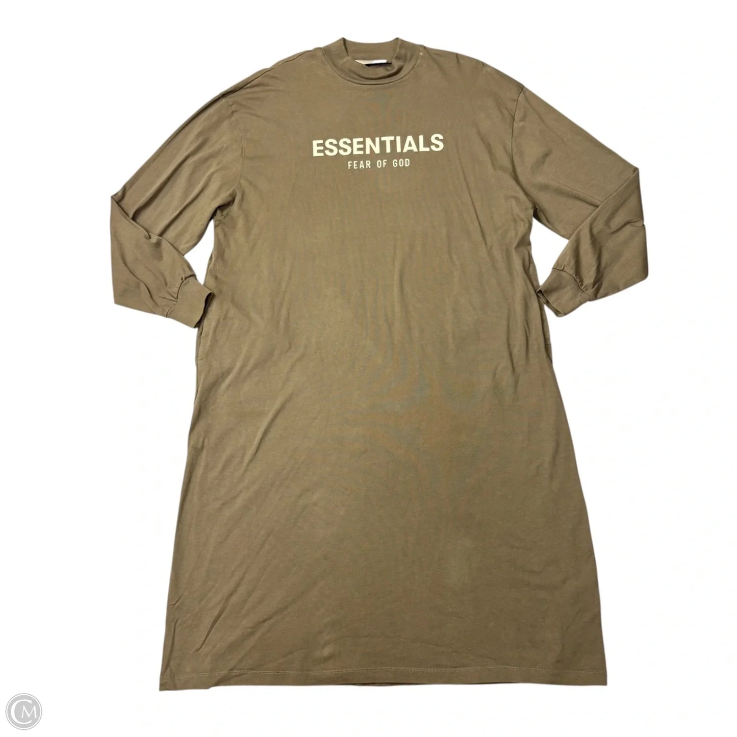 Dress Casual Midi By Essentials Fear of God In Brown, Size: M