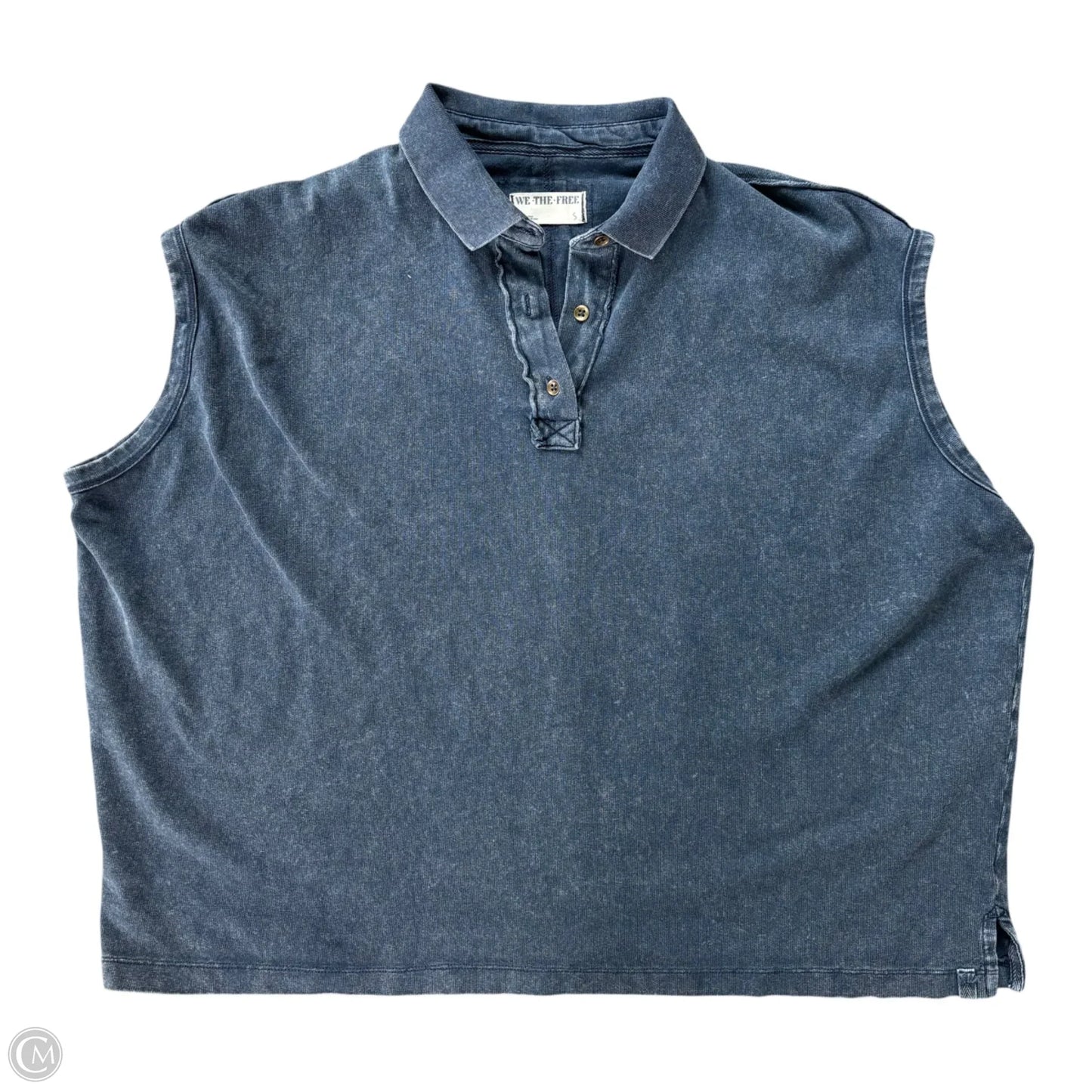 Top Sleeveless By We The Free In Navy, Size: S