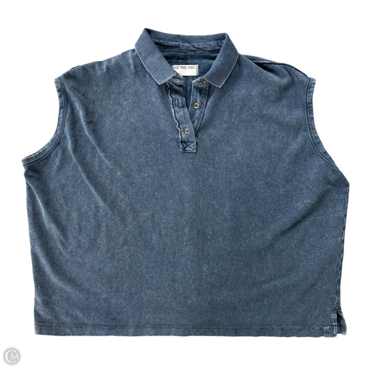 Top Sleeveless By We The Free In Navy, Size: S