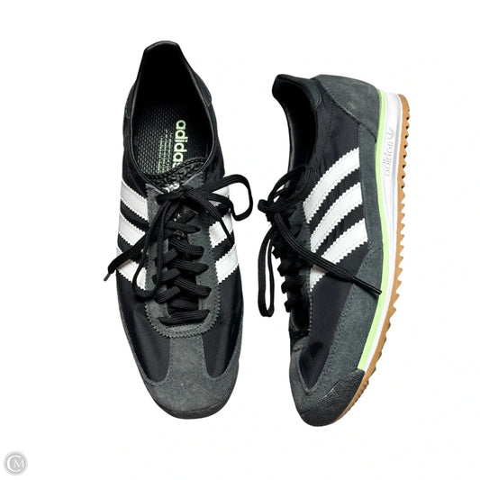 Shoes Sneakers By Adidas In Black & Grey, Size: 7.5