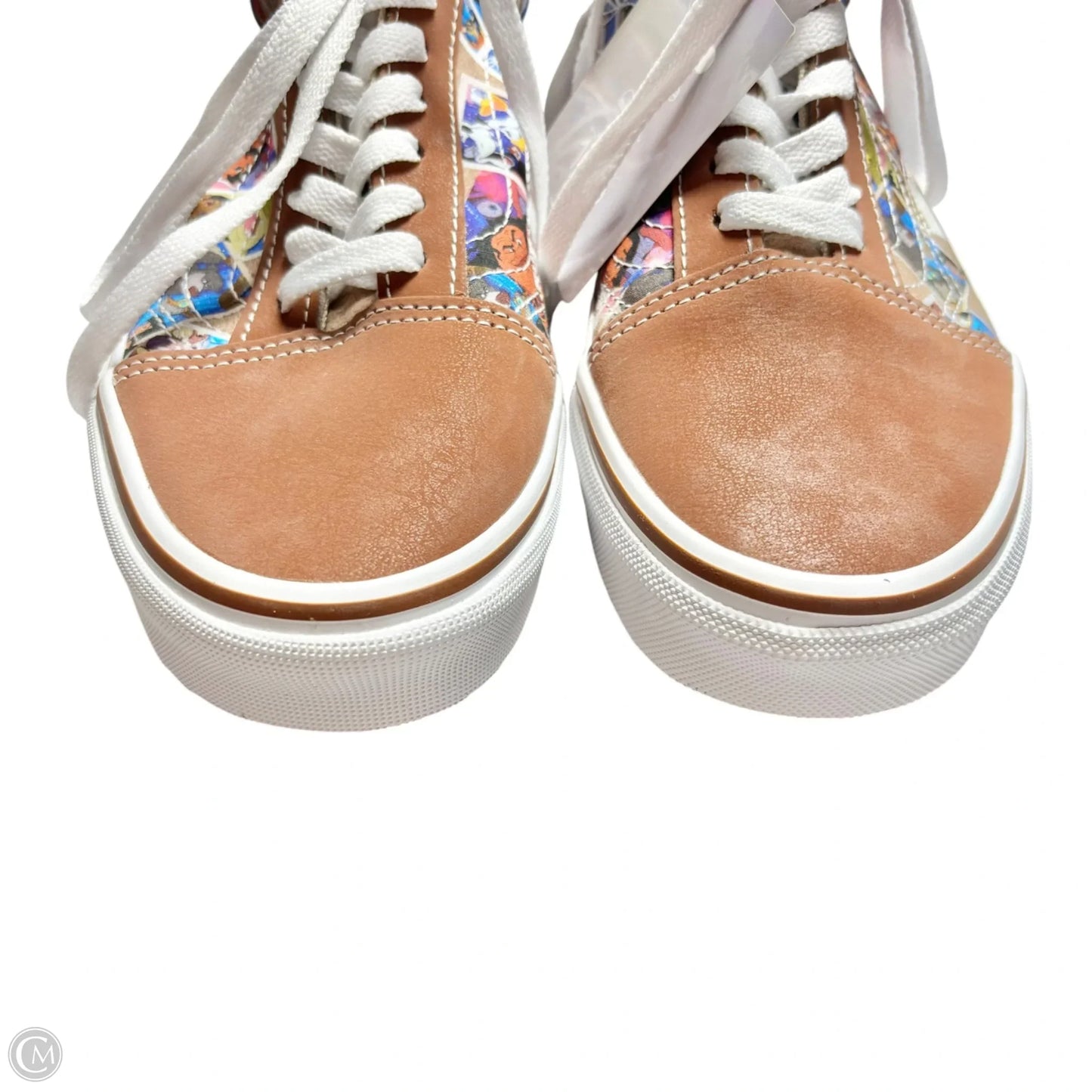 Shoes Sneakers By Vans In Brown, Size: 7