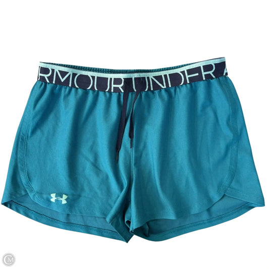 Athletic Shorts By Under Armour In Blue, Size: M