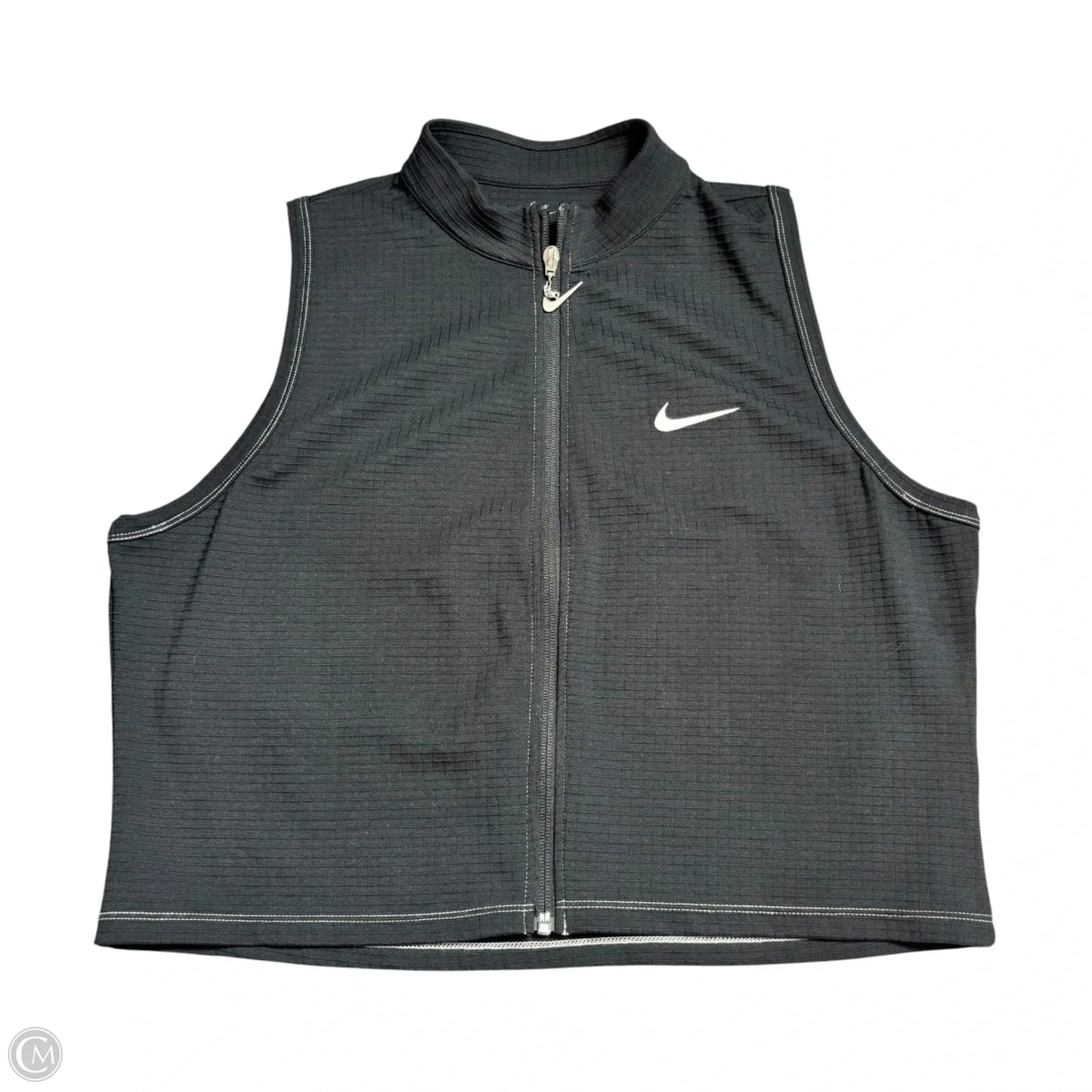 Athletic Tank Top By Nike Apparel In Black, Size: Xxl