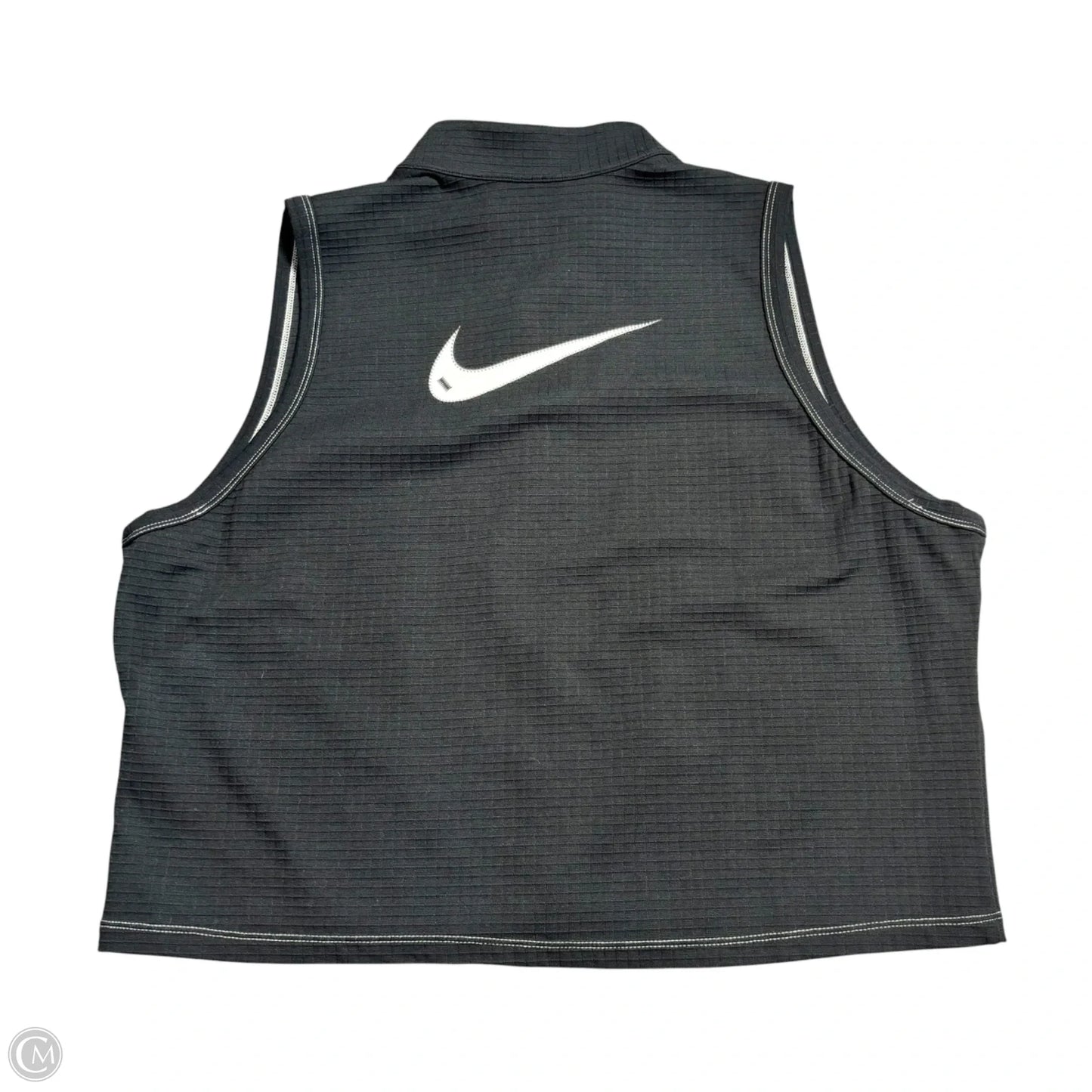 Athletic Tank Top By Nike Apparel In Black, Size: Xxl