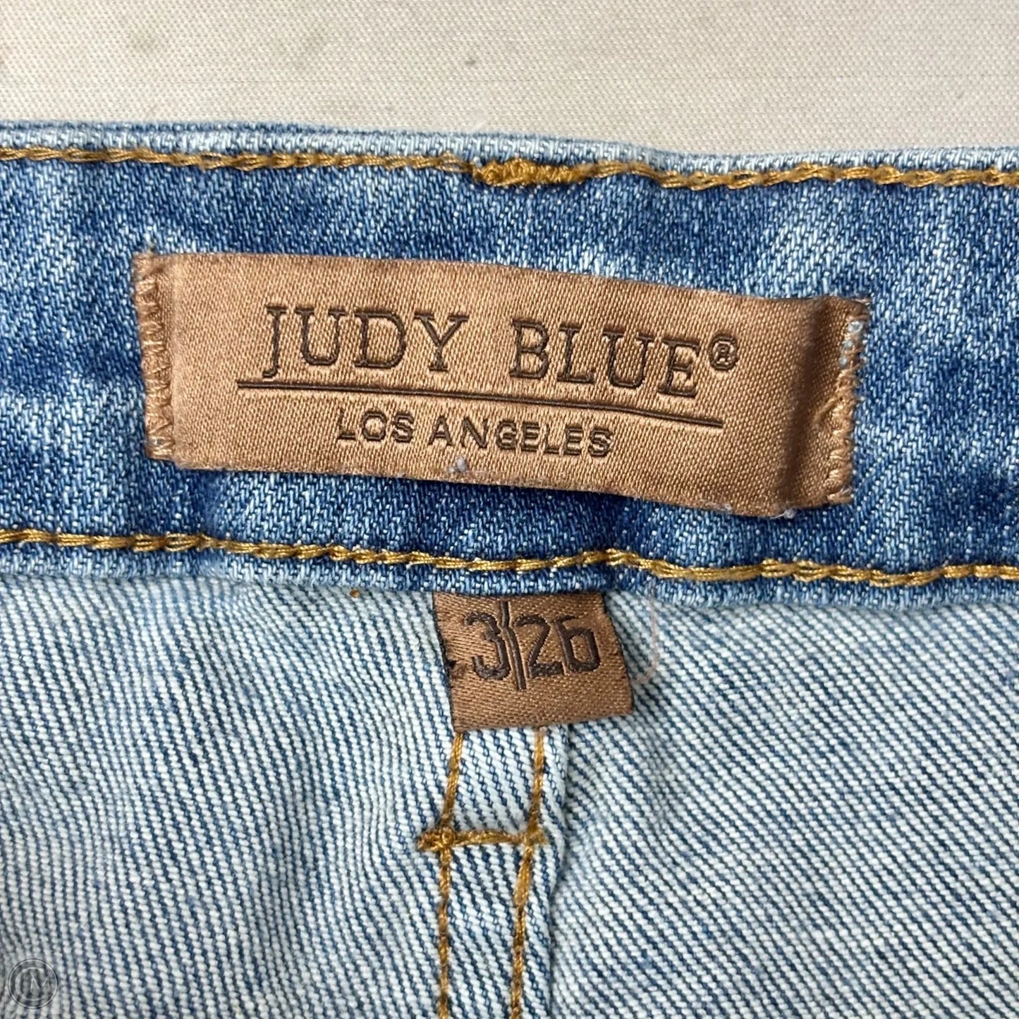 Jeans Flared By Judy Blue In Blue Denim, Size: 2