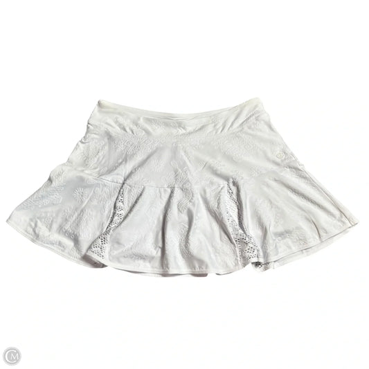 Skort Designer By Lilly Pulitzer In White, Size: M
