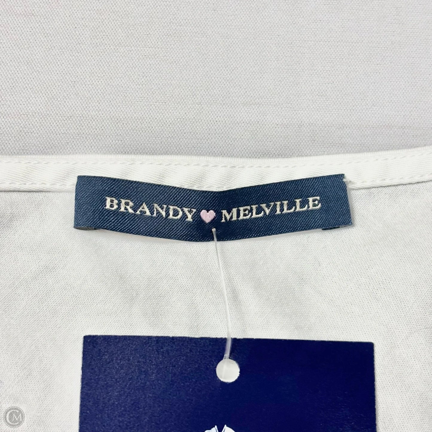 Top Sleeveless By Brandy Melville In White, Size: Osfm