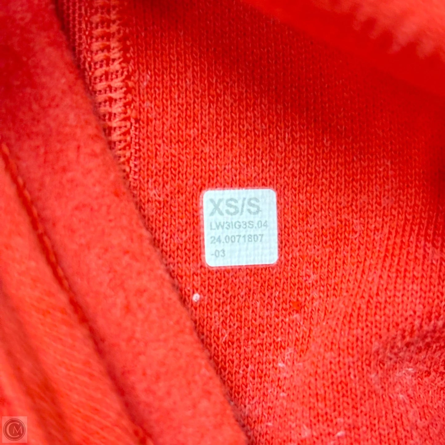 Athletic Sweatshirt Hoodie By Lululemon In Red, Size: S