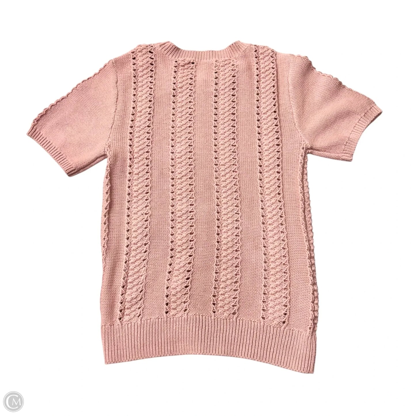 Sweater Short Sleeve By Lucky Brand In Pink, Size: Xs