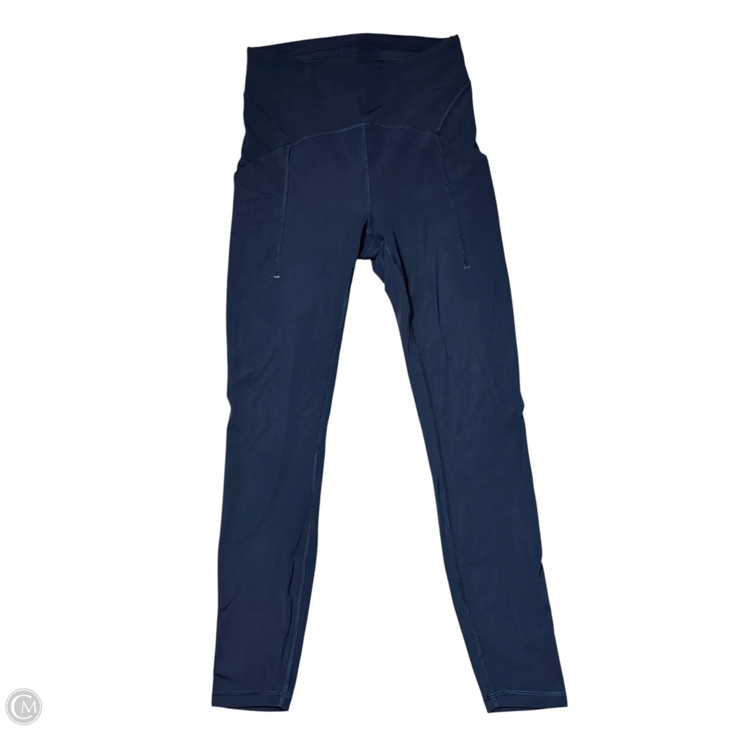 Athletic Leggings By Lululemon In Navy, Size: S