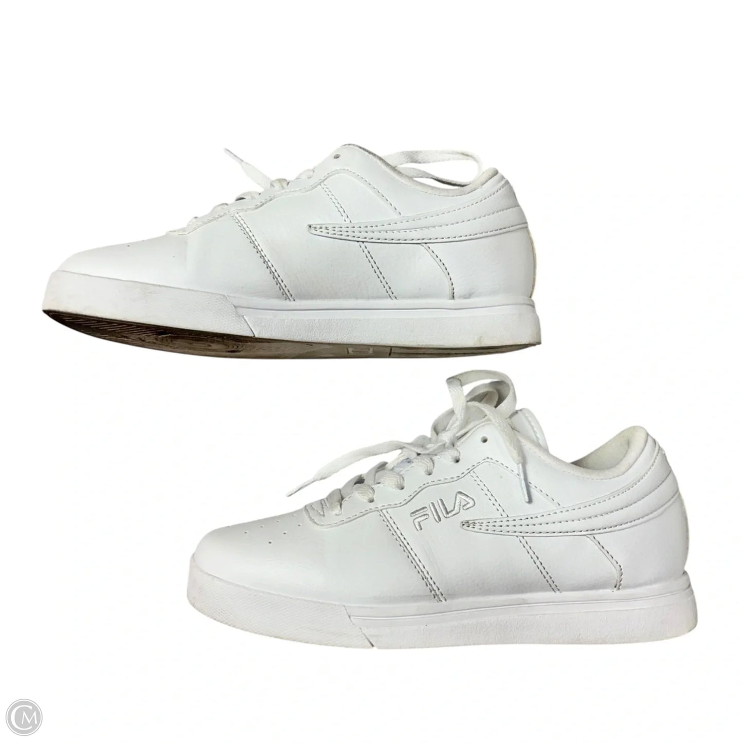 Shoes Sneakers By Fila In White, Size: 6.5