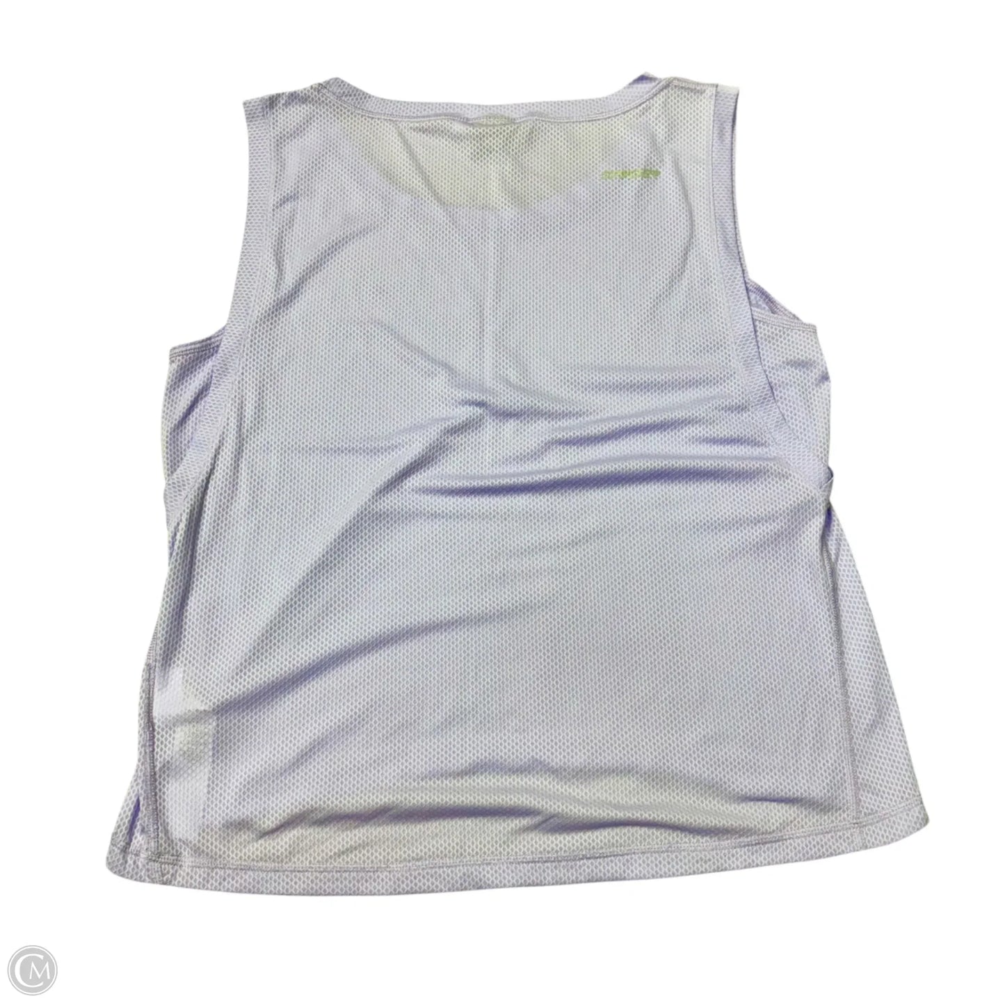 Athletic Tank Top By Spyder In Purple, Size: Xl