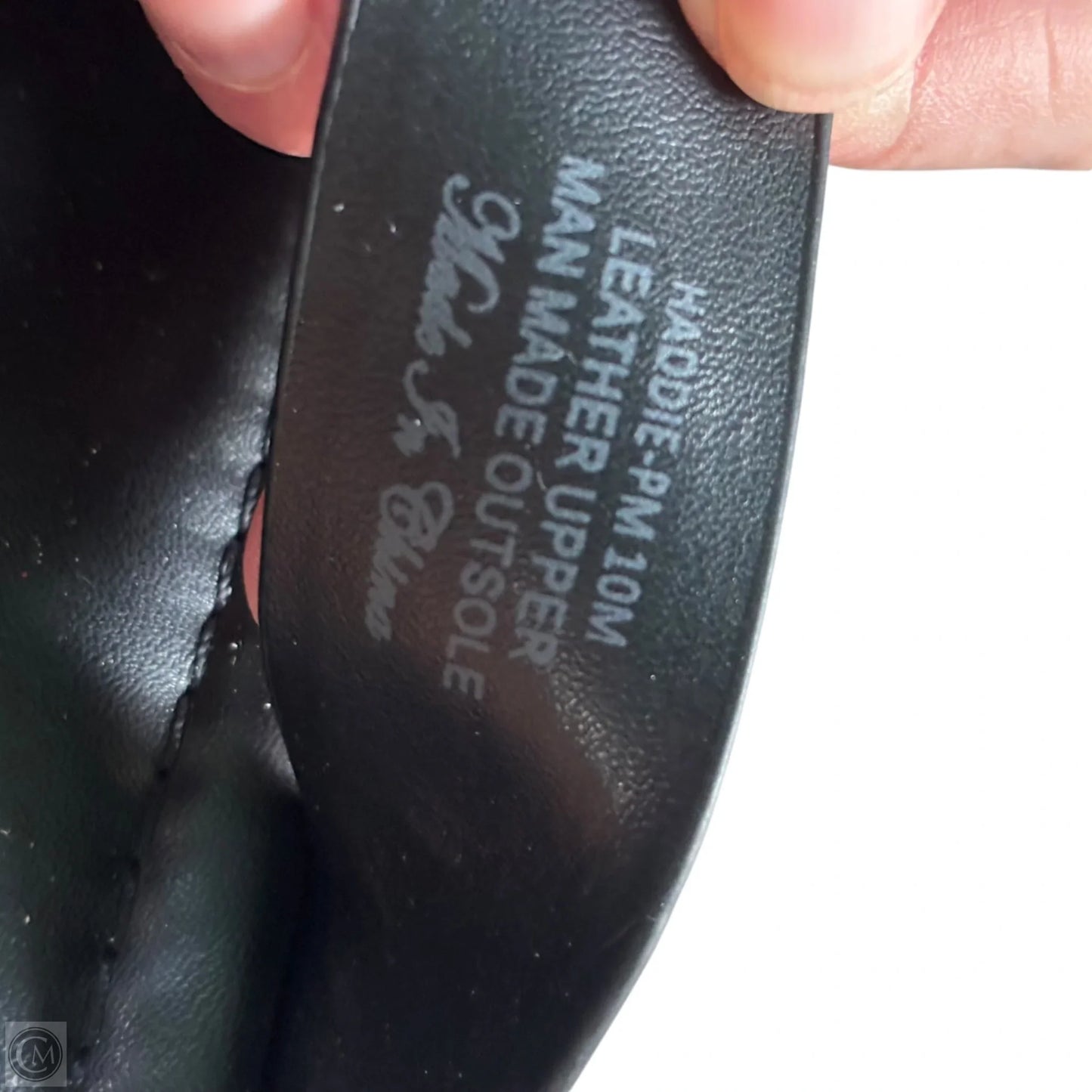 Sandals Flip Flops By Donald Pliner In Black, Size: 10
