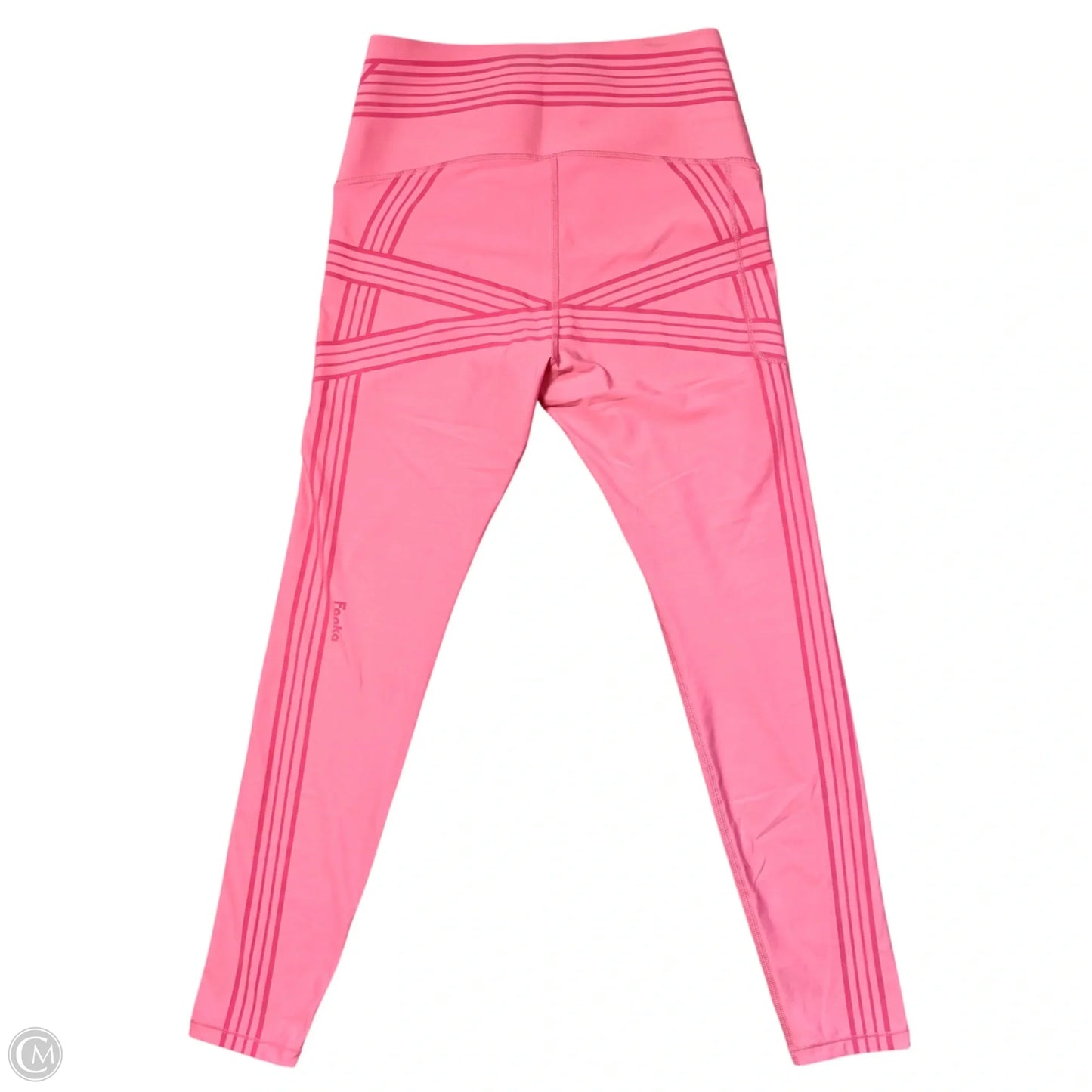 Athletic Leggings By Fanka In Pink, Size: Xl