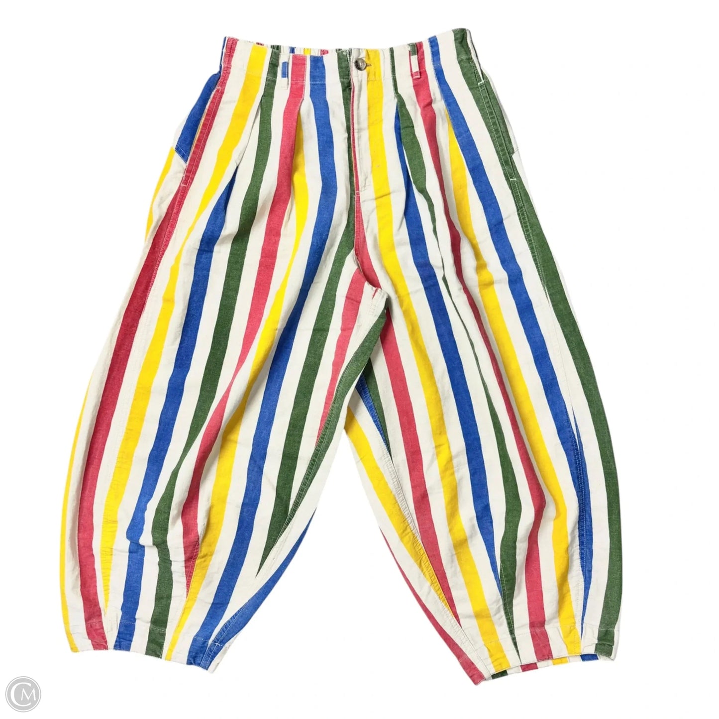 Pants Wide Leg By We The Free In Striped Pattern, Size: M