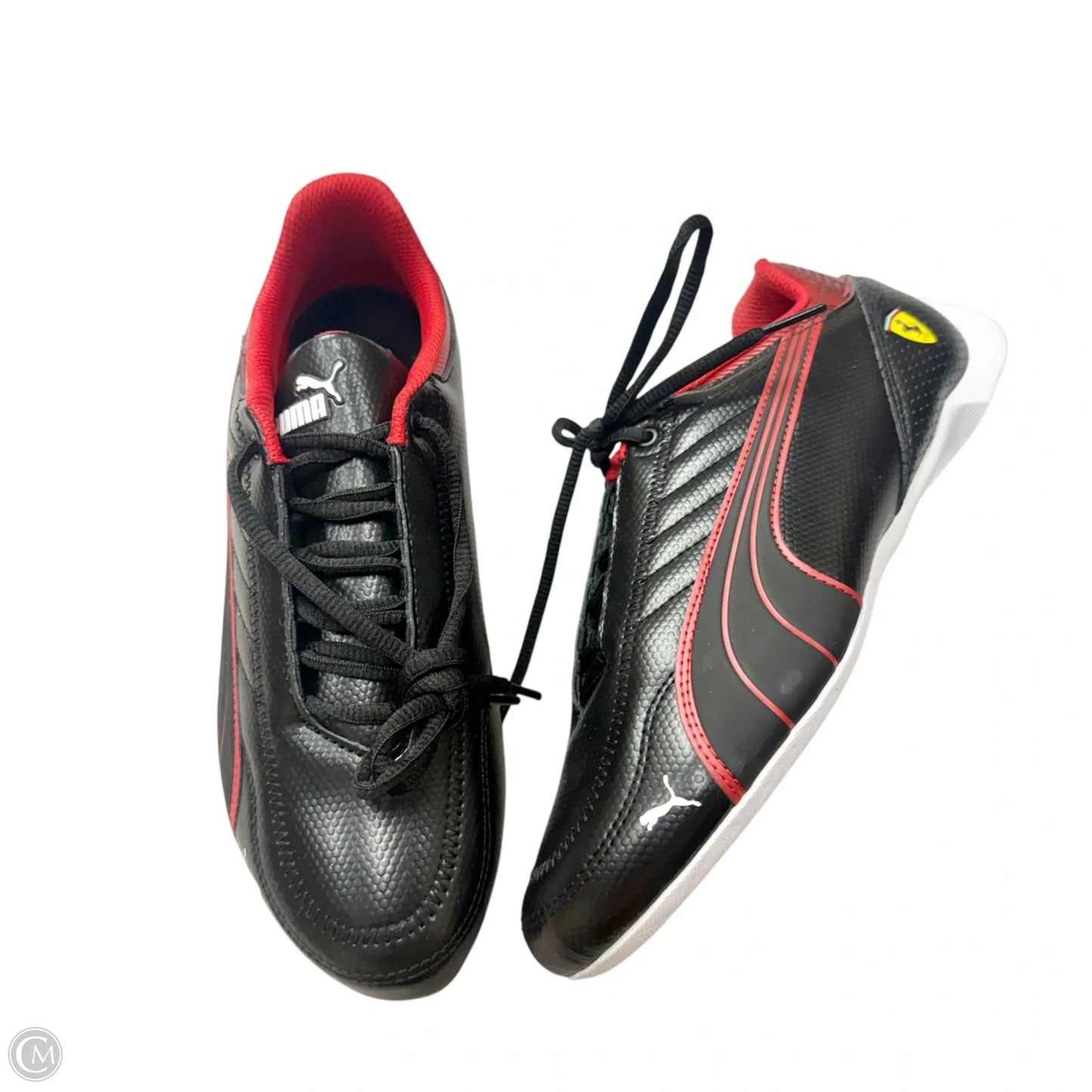 Shoes Sneakers By Puma In Black & Red, Size: 8.5