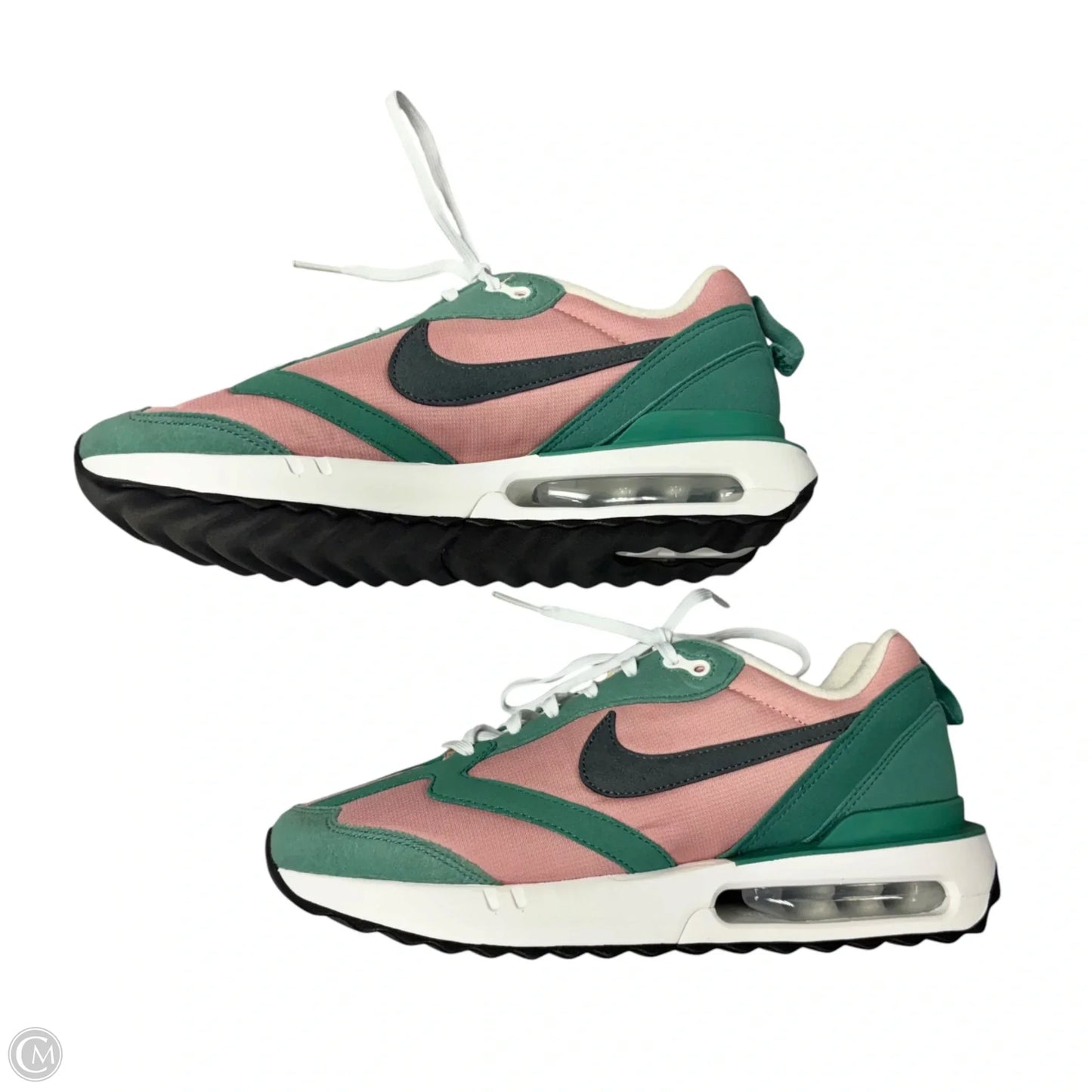 Shoes Athletic By Nike In Green & Pink, Size: 8.5