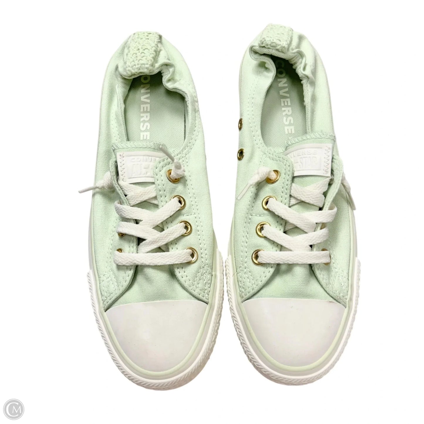 Shoes Sneakers By Converse In Green, Size: 9
