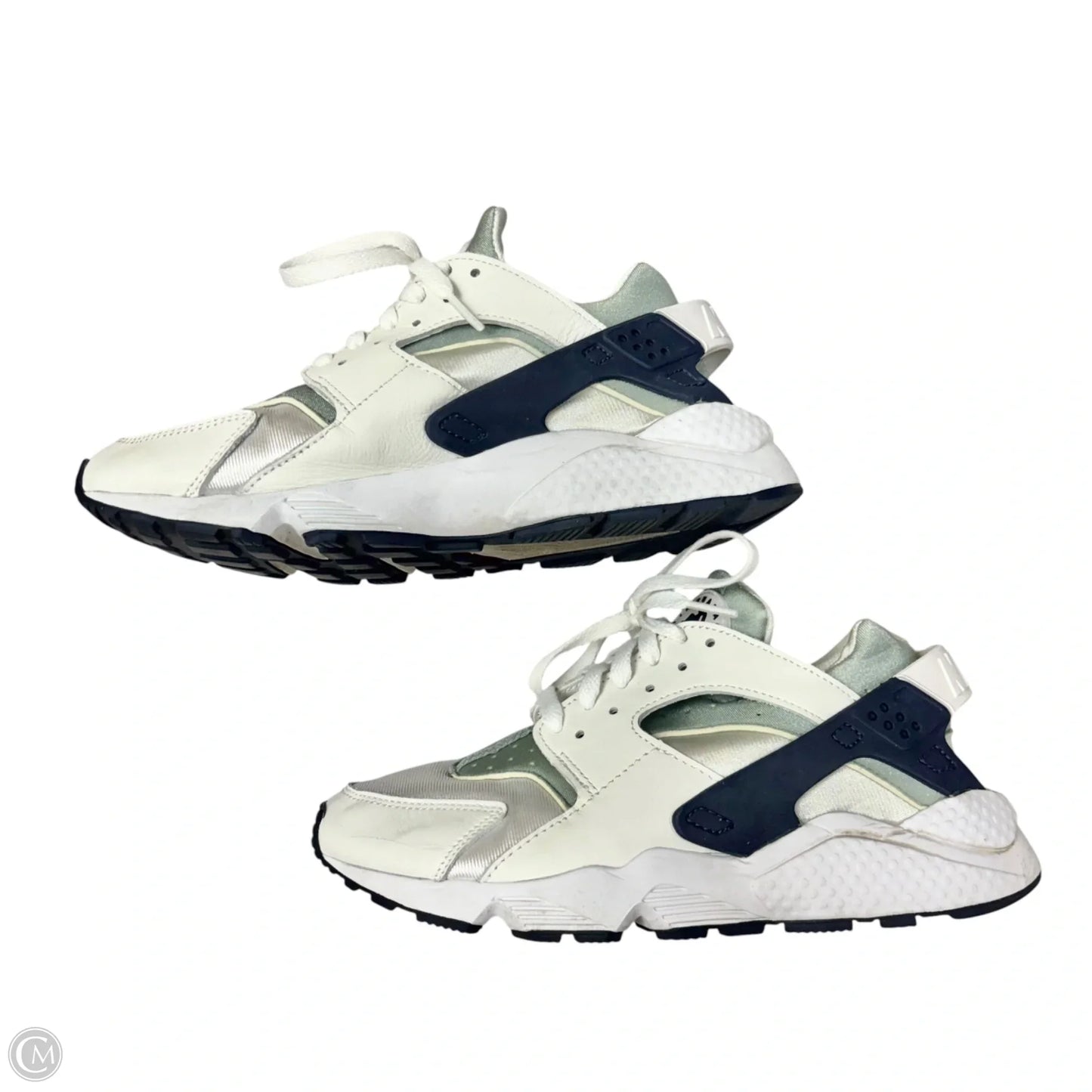 Shoes Sneakers By Nike In Blue & White, Size: 8.5