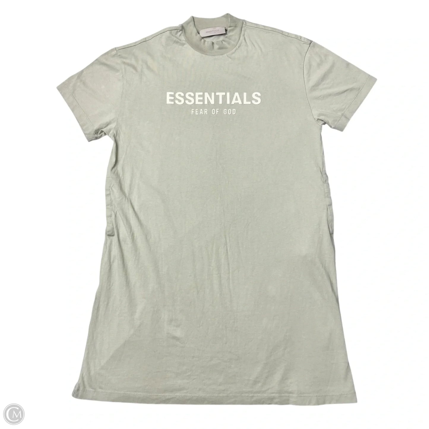 Dress Casual Midi By Essentials Fear of God In Green, Size: Xs