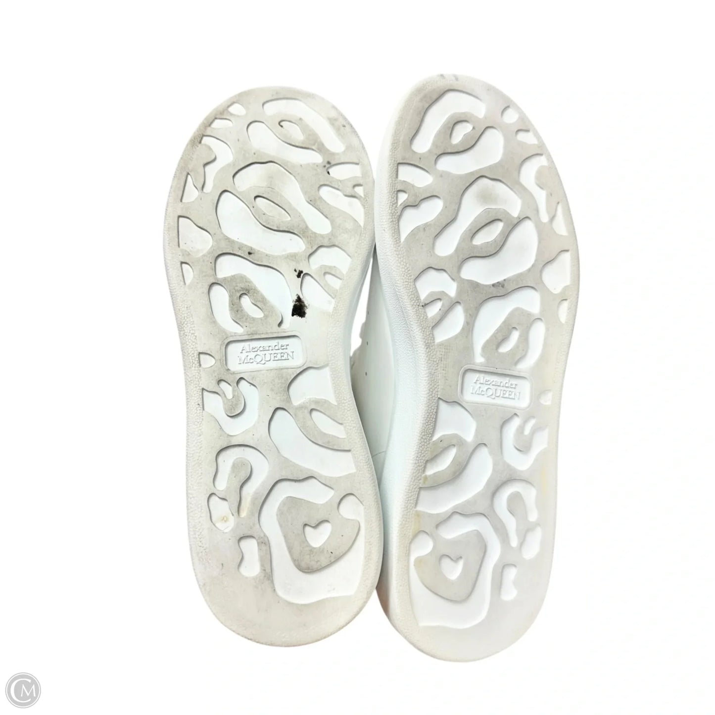 Shoes Luxury Designer By Alexander Mcqueen In White, Size: 9.5