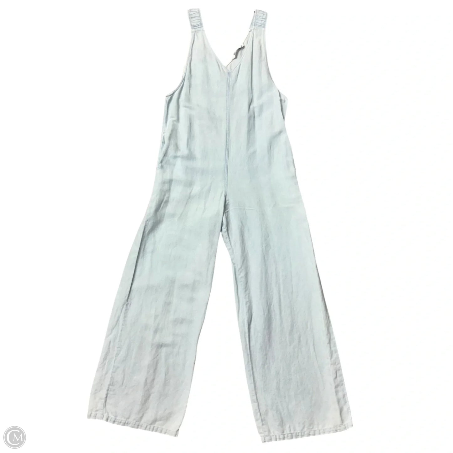 Jumpsuit By Zara In Blue Denim, Size: Xs