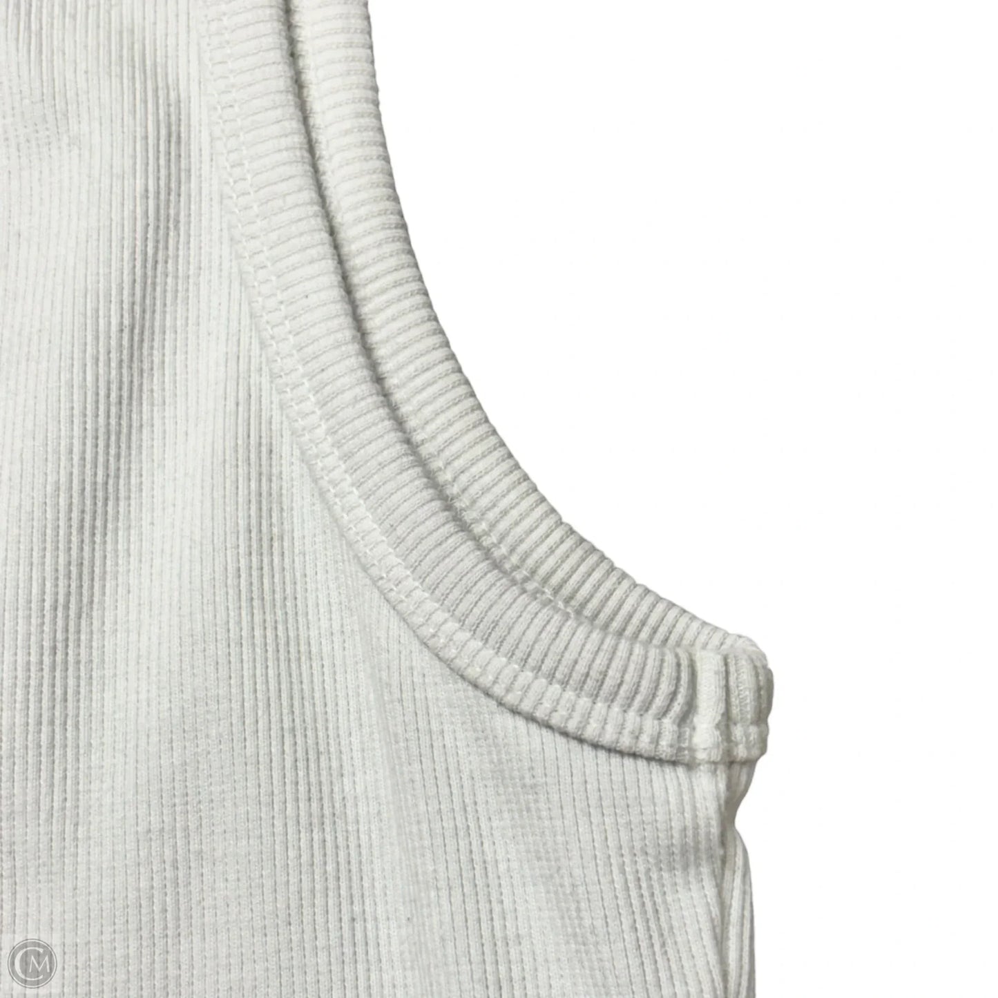 Tank Top By Damson Madder In White, Size: L