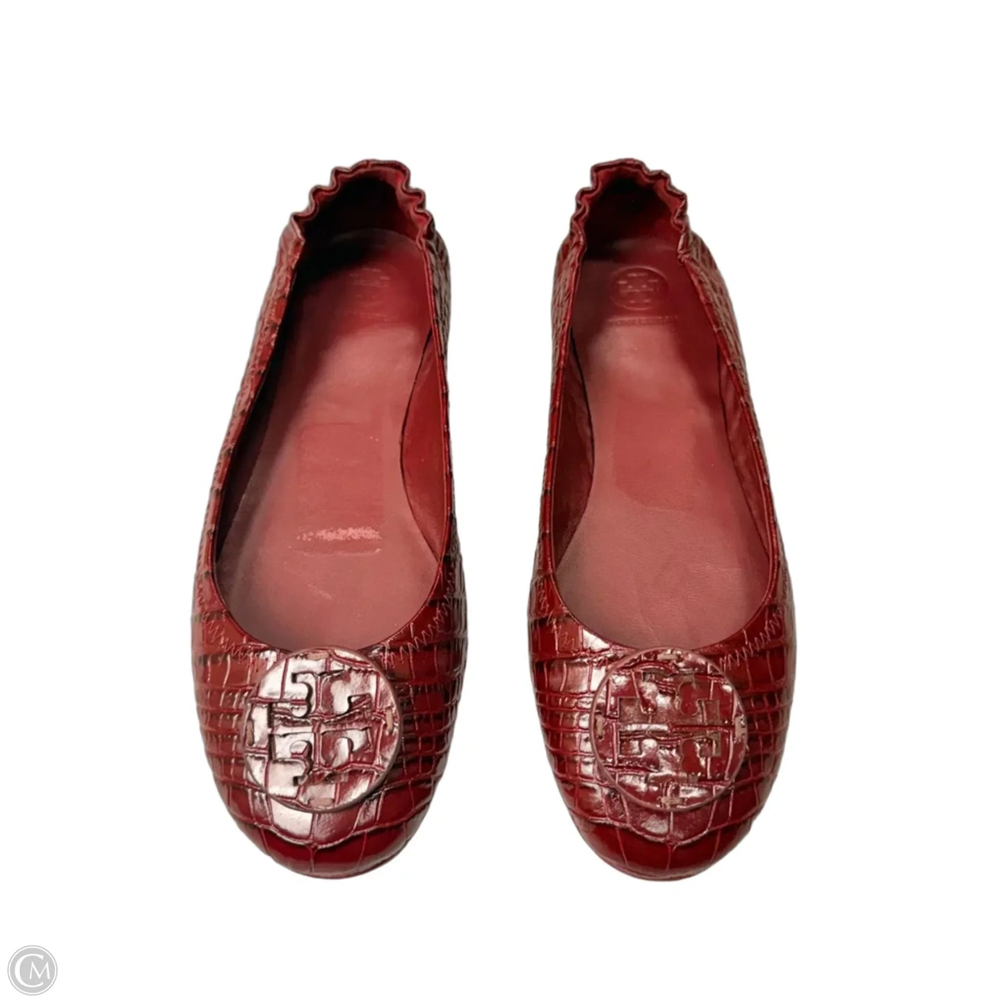 Shoes Designer By Tory Burch In Maroon, Size: 10