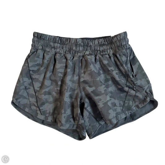 Athletic Shorts By Lululemon In Camouflage Print, Size: M
